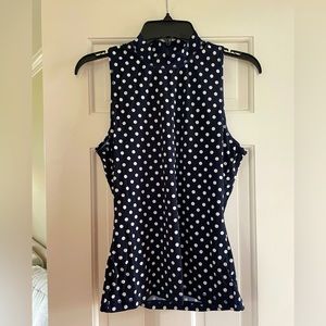 J. Crew Polk-a-Dot Tank Rash Guard